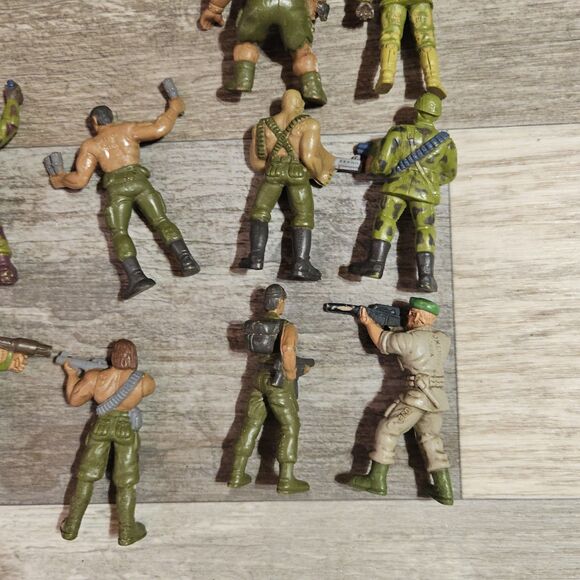 Vintage 1980s Mattel GUTS! Action Figure Lot 18 Minifigure Several Varieties VTG - Picture 7 of 11